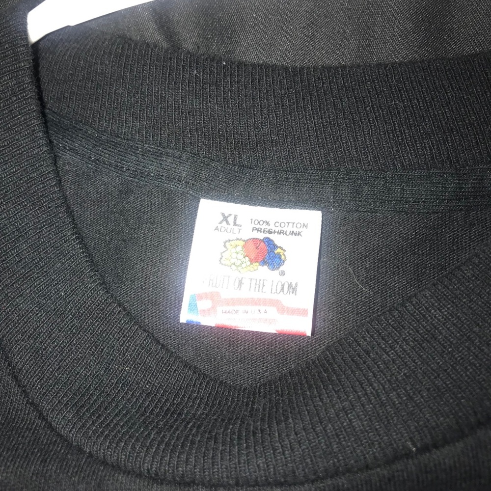 Black Graphic Logo Tshirt